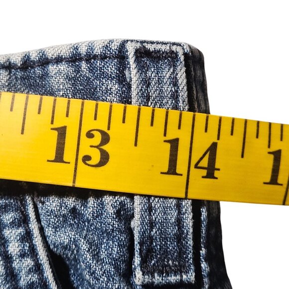 Polo Jeans Co Indigo Cotton Midi Cargo Skirt Trendy 2 Preppy Revival Heritage - Picture 8 of 10